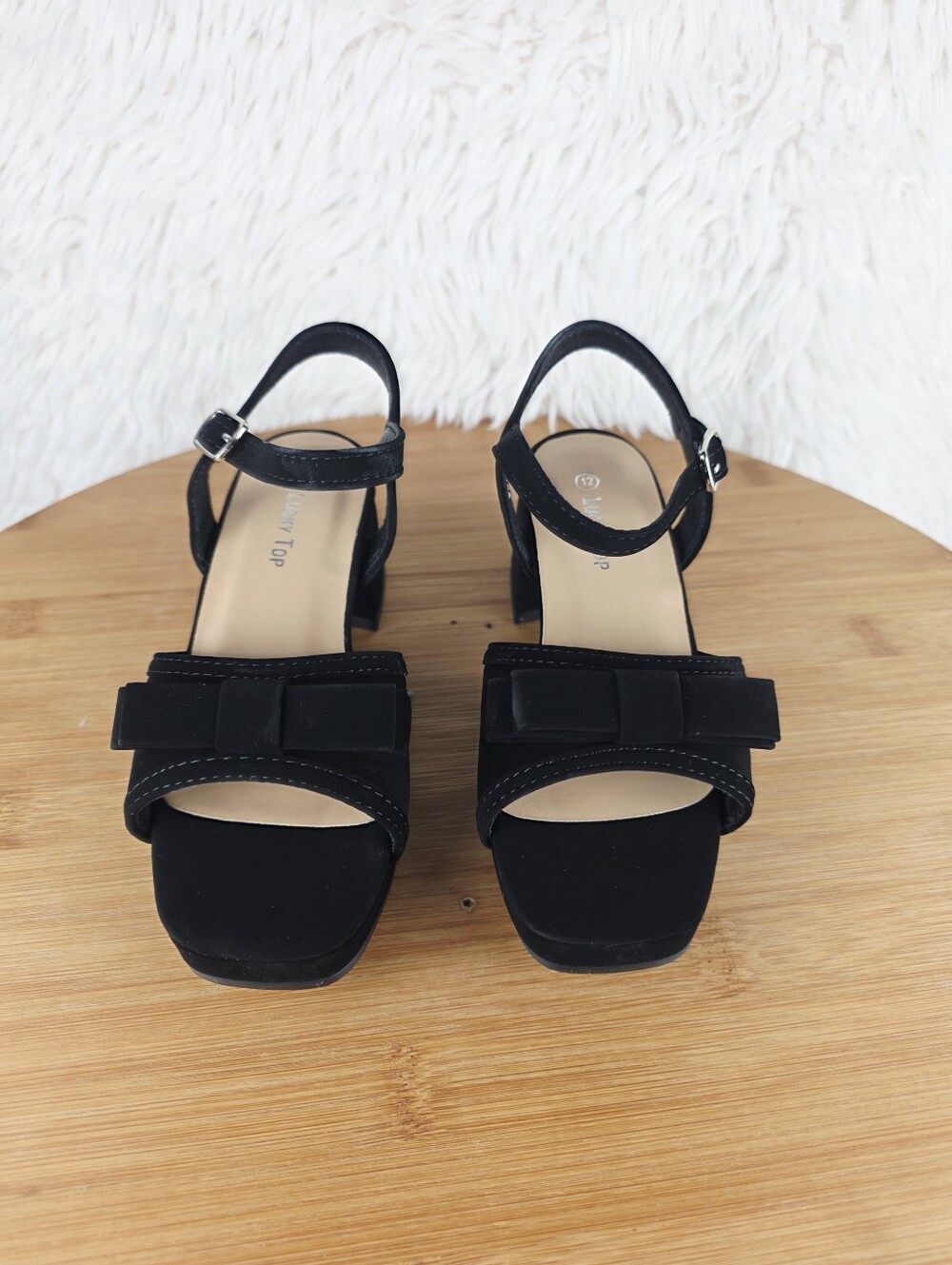 CHILDREN'S CUTE BOW HEEL ( BEVERLY-9K BLK) - Picture 4 of 10